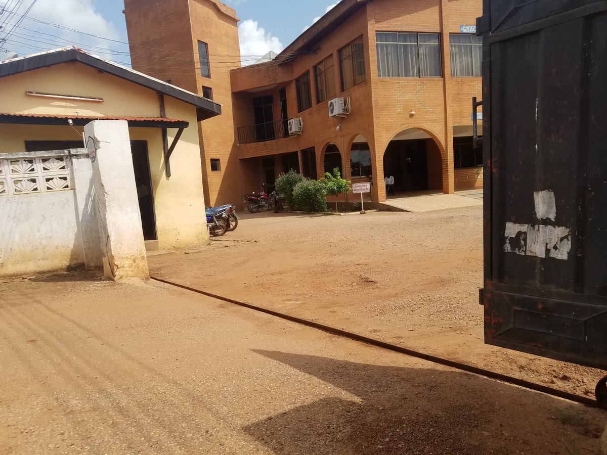 Tamale_Ghana's tweet photo. We love that @Radach_Lodge is one of the few places which actually have a designated parking space for motorbikes. #Tamale https://t.co/WrxlpgSacV