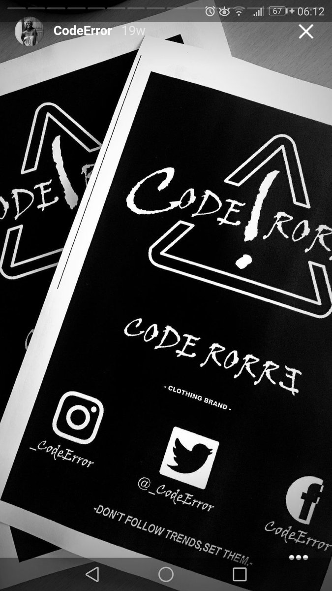 goldengirl7x's tweet image. get your preorders for @_CodeError through
prices are changing soon
shirts going for R150 and beanies R120
🔌 #CodeError