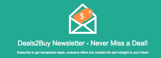 Deals2Buy's tweet photo. 🖥️📱🕹️Take the guess work out of finding the best deal on your favorite electronics. We find the top online deals so you don't have to! 📫https://t.co/VK1bWAdMTE https://t.co/2r3TazvEo1