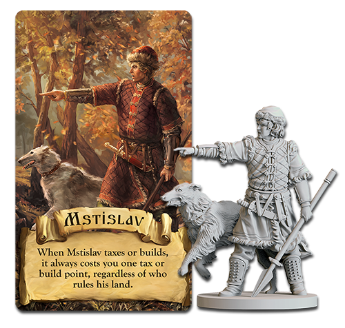 4. Mstislav, one of the leaders you can play in Rurik: Dawn of Kiev, was absent from the beginning of the war because he was part of an joint expedition against the last Khazar Khagan (Khan of Khans).