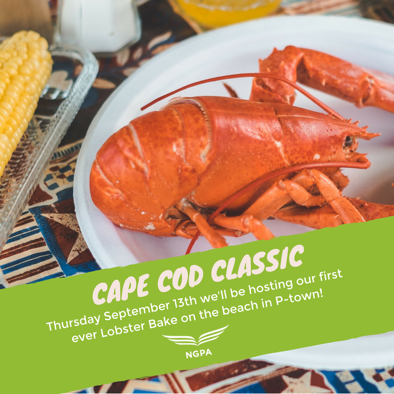 weareNGPA's tweet photo. For the first time ever, #NGPA will host an exclusive #LobsterBake on the beach during #CapeCodClassic! There's only about 30 tickets left for the event on 9/13, reserve your spot today: https://t.co/fELJGwlkBz https://t.co/uDQ5j36N9z