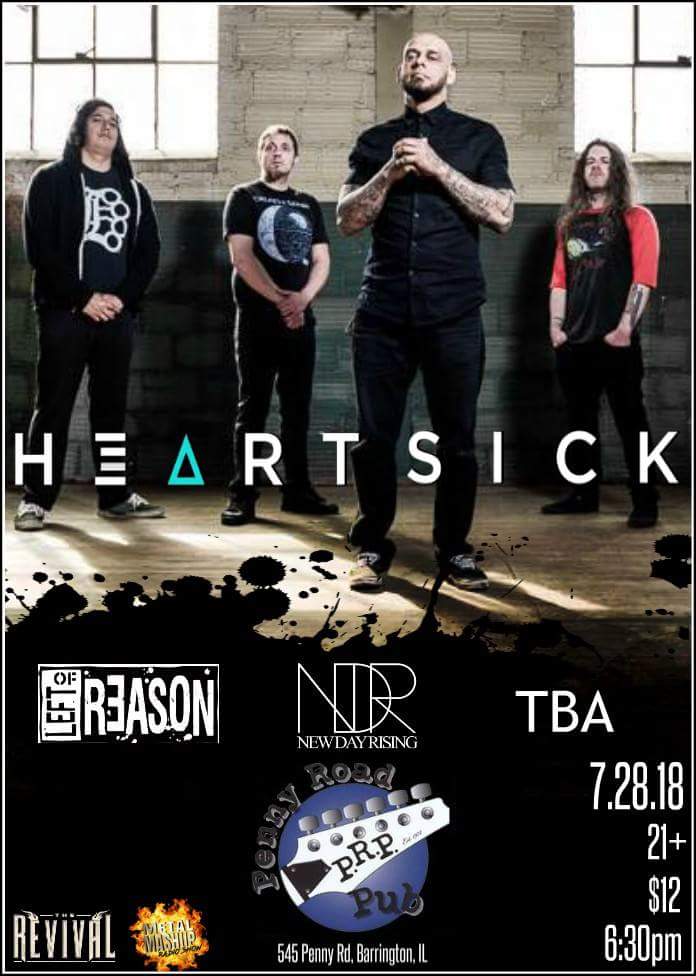 Tonight. Penny Road Pub. Barrington, IL.  Be there!