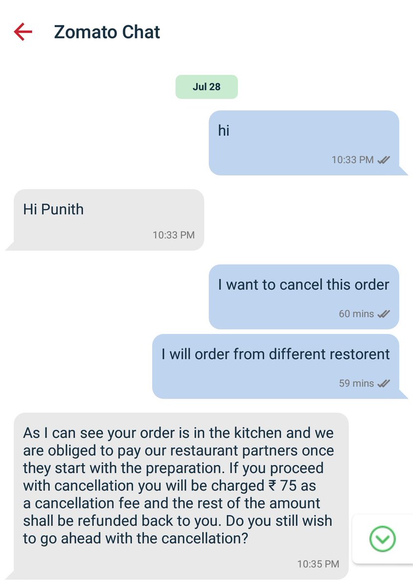 iamPuni7's tweet photo. Instead of zomato just go for @swiggy_in for better experience..

Attaching some samples for reference .. https://t.co/AqIsmhmO7y