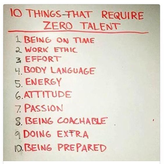 sspencer's tweet photo. You don't have to be super talented, smart or wealthy to succeed at your job. https://t.co/JjVGUyA13C