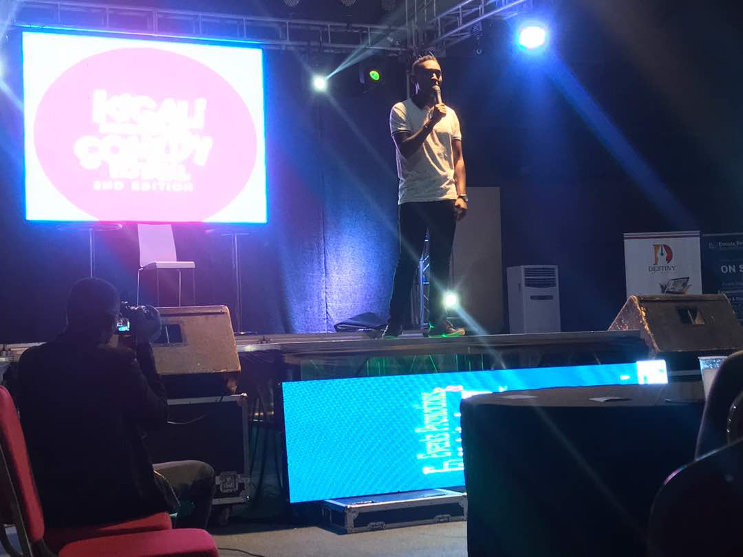IGIHE's tweet photo. All about Kigali international comedy festival the 2nd Edition...  Nkusi Arthur the CEO of Arthur Nation @ARTHURNKUSI 

#kicf
#comfactory 
#comedyknights https://t.co/BFiikgaMQY
