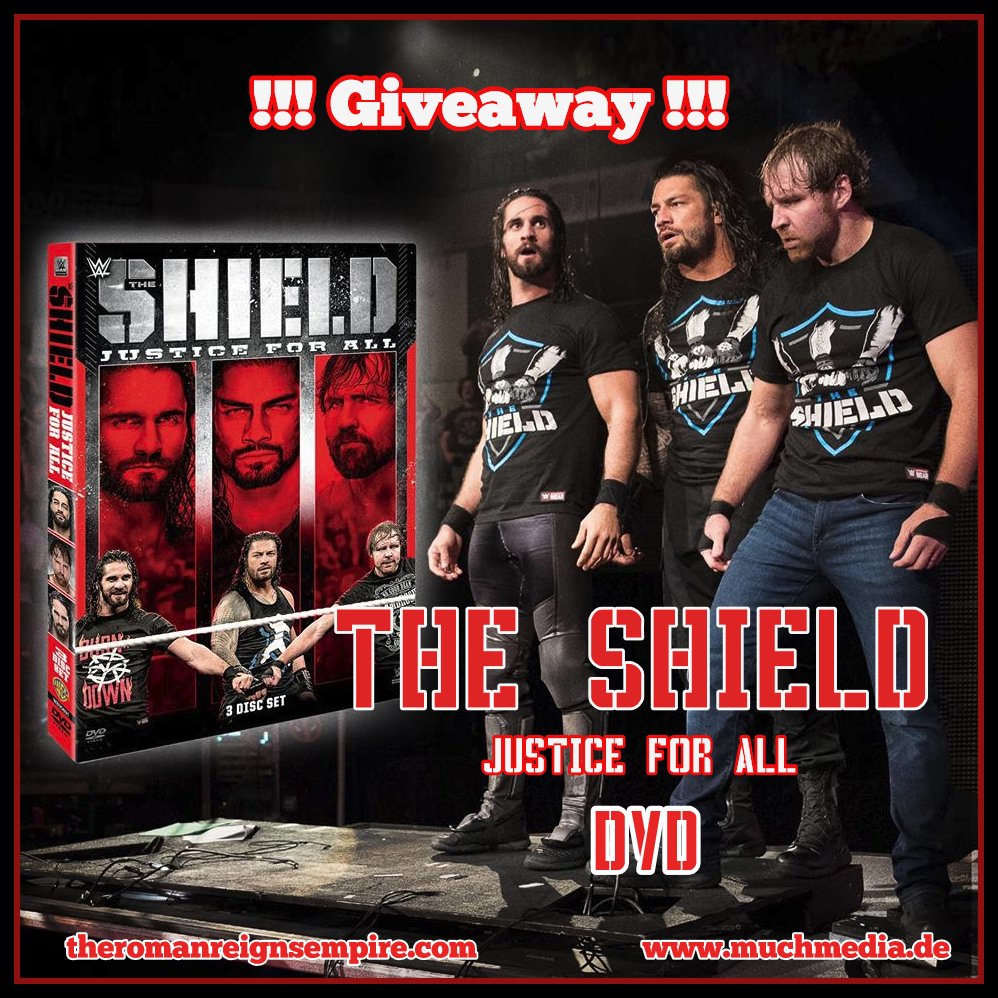Theromanreignsempire Com Roman Reigns Fansite In Collaboration With Our Partner Muchmediaek We Give Away The Brand New The Shield Justice For All Dvd This Is Your Chance The