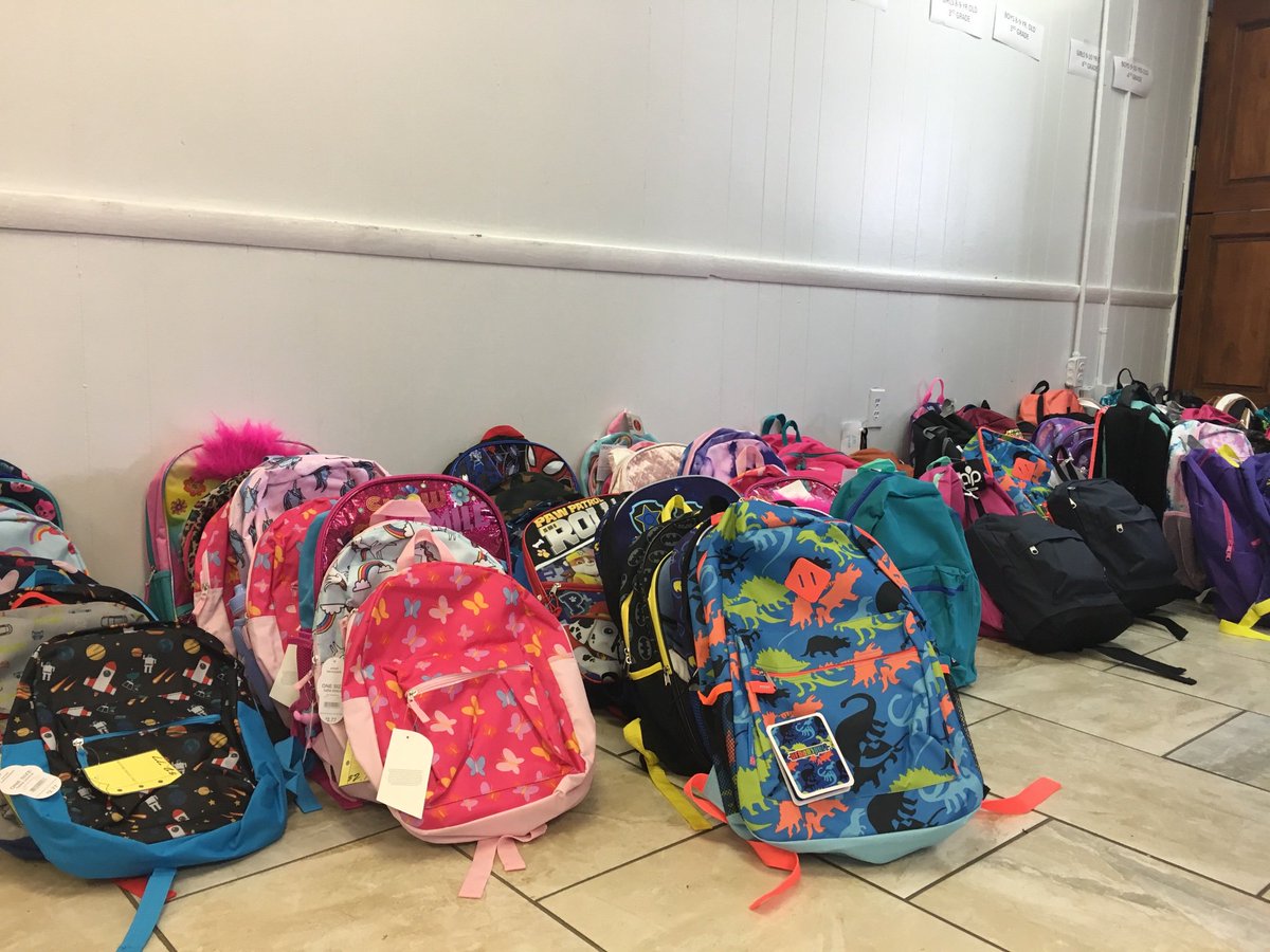 LillyScholars's tweet image. Great work, Lilly Scholars! The Metro Baptist Center is all set for the Back to School Block Party! Backpacks, games, activities and prizes! #INfuseLSN2018