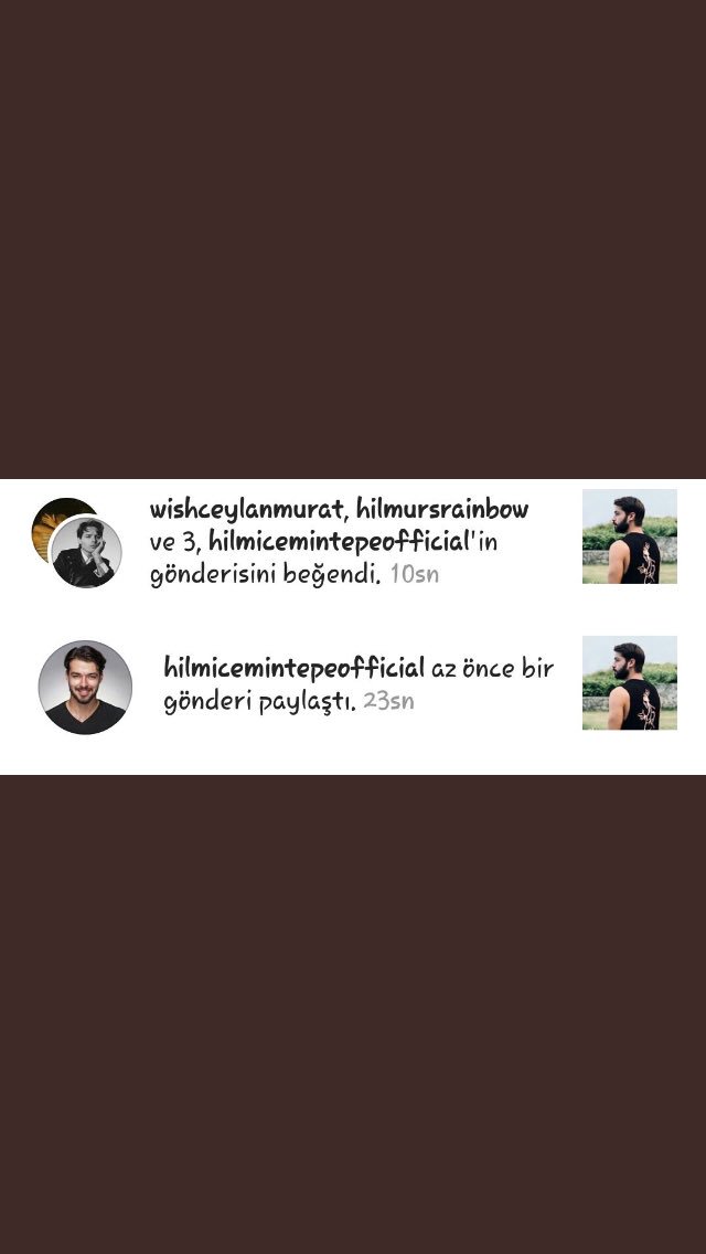 Bildirimlerimi açtın wish bey 😎📍