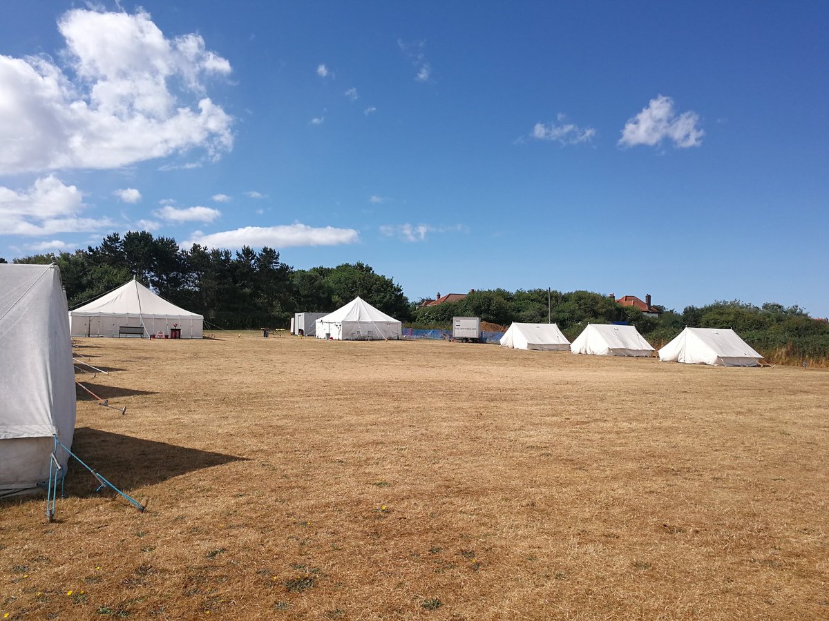 10enfieldbb's tweet photo. Its another sunny day in Norfolk and we're pleased to welcome @3rdTraffordBB to our @BeestonRegisHol Campsite! 🏕️☀️🏖️ #bbcamp2018 https://t.co/c3D3jU4Enw