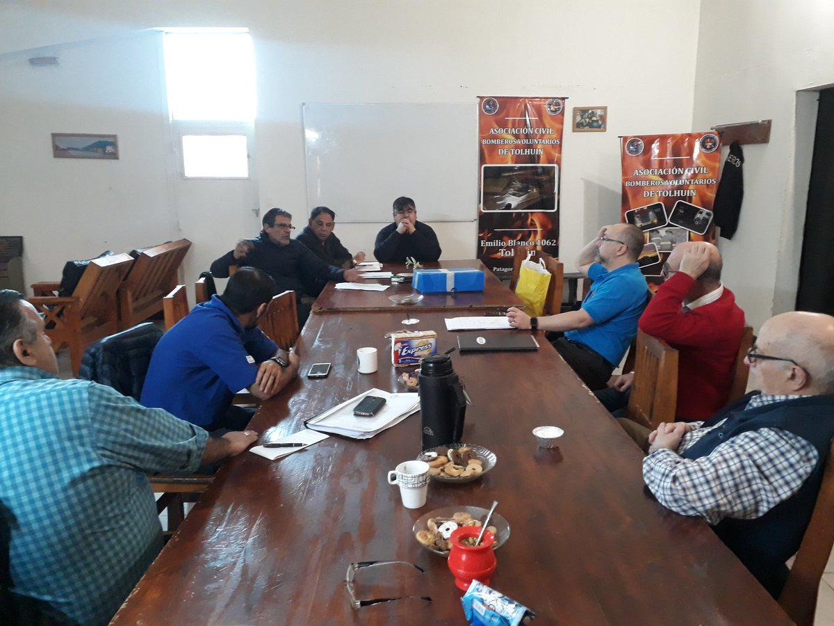 BVRiogrande's tweet photo. Reunion de la Federacion de Asociaciones bomberos de Tierra del fuego con todos los cuarteles de la provincia en la ciudad de Tolhuin. https://t.co/sy8LMk34dq