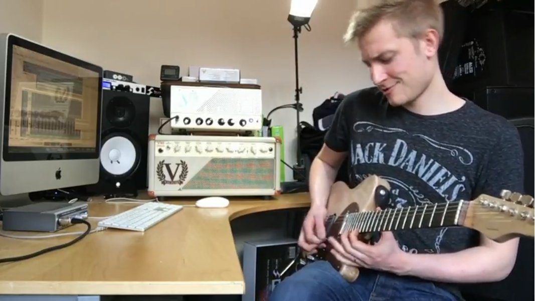 celestionUK's tweet photo. Smooth! Phil Short showcases the Celestion 2x12 Creamback 65 IR through a Two Notes Torpedo Live. https://t.co/J5rqtRAUzV #Celestion #Creamback #ImpulseResponse #AwesomeTone https://t.co/fyFHb8eW3k