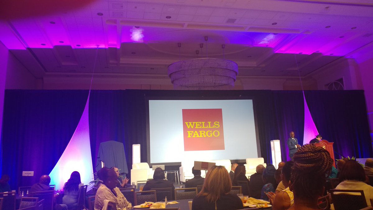 ThePresCouncil_'s tweet photo. @ThePresCouncil_ thanks @WellsFargo and @usblackchambers for a grant in recognition of our unwavering work to support, develop, and advocate for our regions current and future generations of African American entrepreneurs and leaders. #USBCConference2018 #PCBuysBlack https://t.co/LG7sMS4RCo