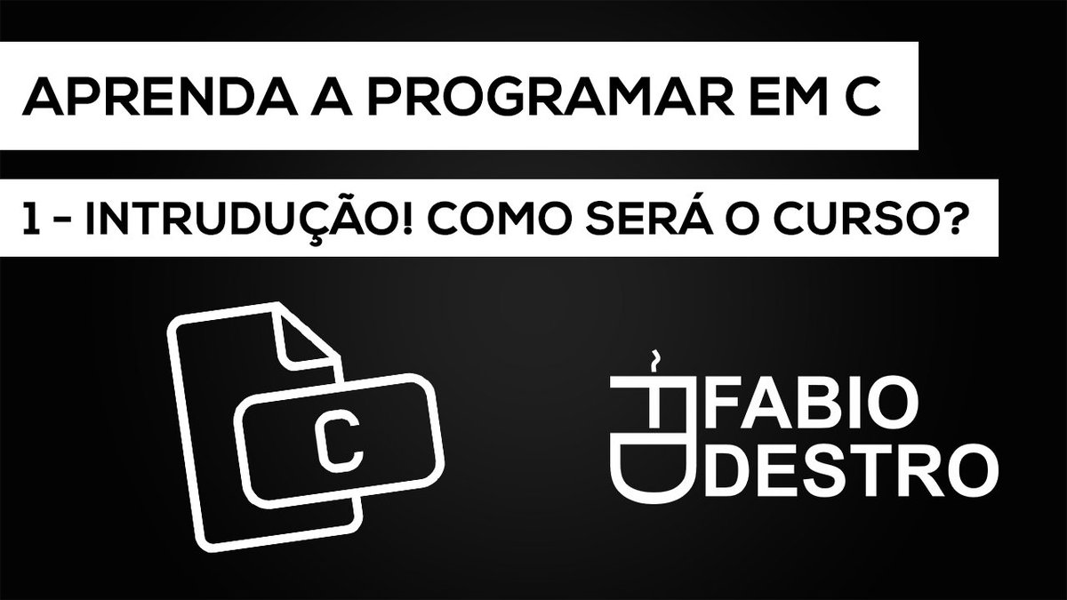 Internovinet's tweet image. Aprenda como programar em C!!! Vídeo introdutório no canal :)

youtu.be/OCG6WqKdEf8