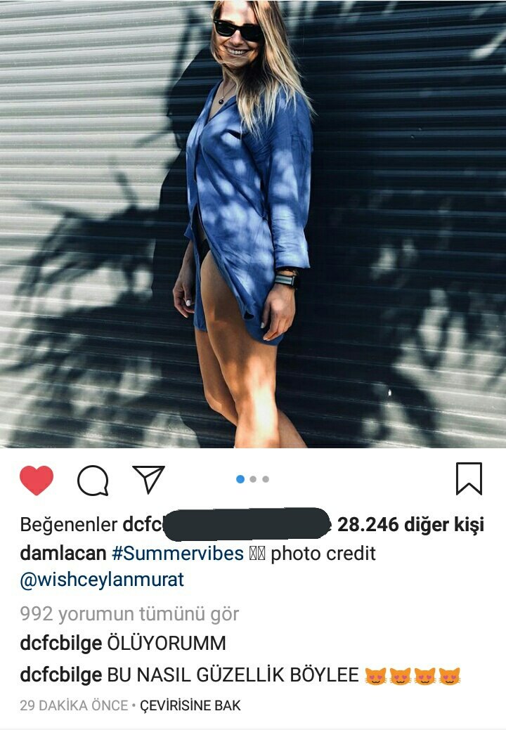 Nagihan'a 3 günde gelen beğeni Damla'ya 29 dk de geldi
Halk gerçekten Nagihan'ı çok sevmiş
kdkdkdkdkdk
<a href="/damlacan_/">Damlacan</a>
#DamlaCan