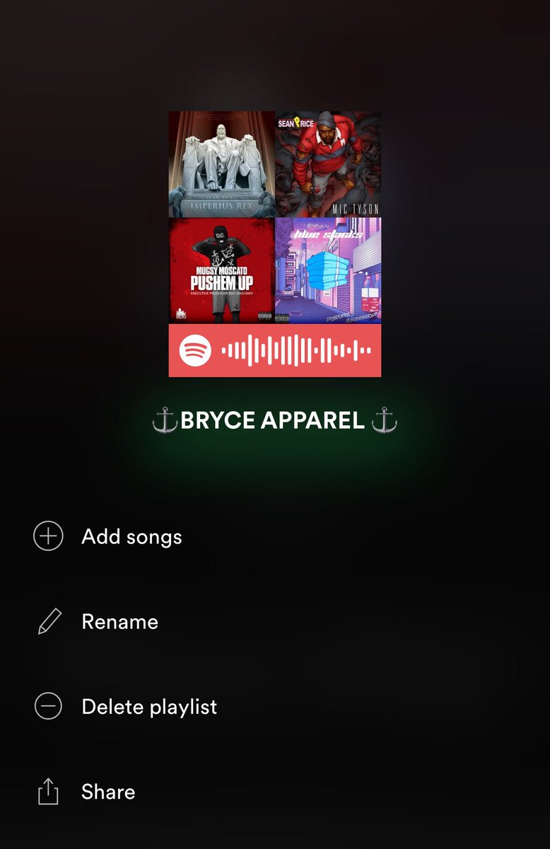 BryceApparel's tweet photo. NEW SPOTIFY PLAYLIST with your favorite artist https://t.co/imzkUkCej8