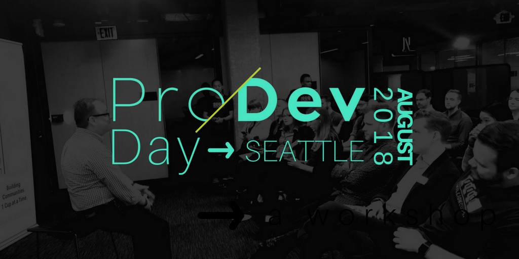YPofS's tweet photo. ProDev Day is back! Bringing together Seattle’s most passionate technophiles, entrepreneurs, job seekers, &amp; investors! Join us on August 15th all day at @atlasworkbase! RSVP: https://t.co/kNqPNSlNww #prodevday2018 @ProDevSEA https://t.co/BihQ5WOqUE