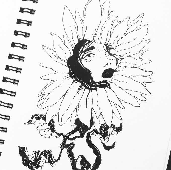 Gelly Roll gel pen sketches - easily my favorite pen 