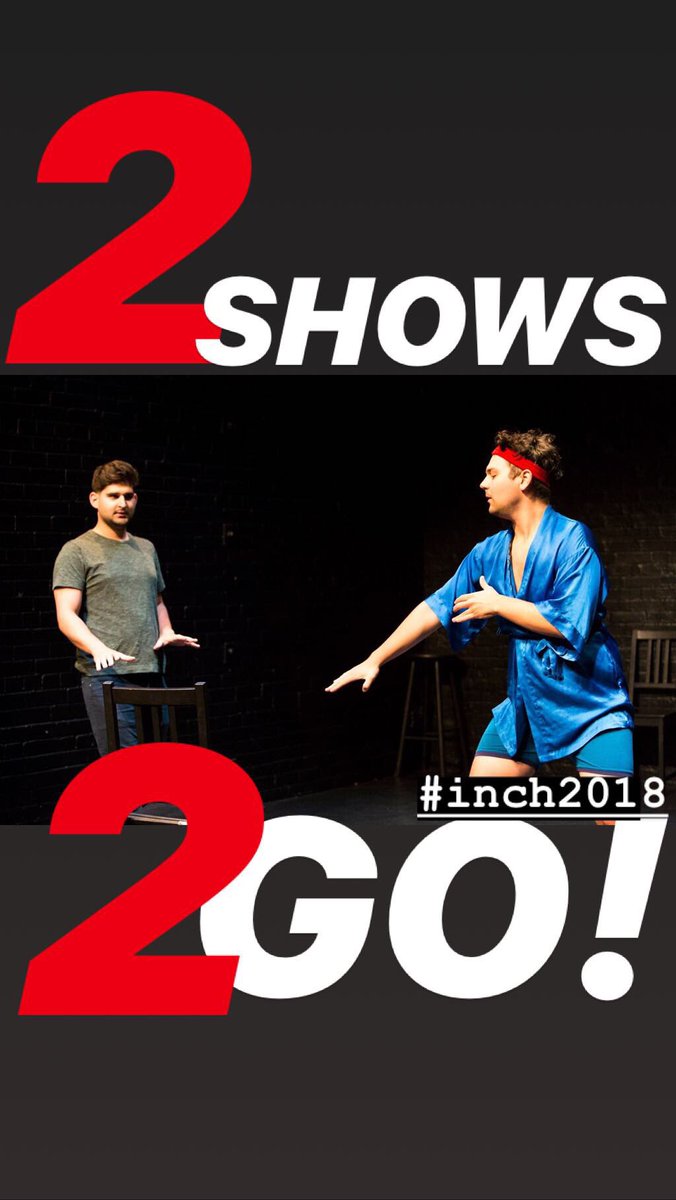 theatrecircuit's tweet photo. 💥INCH OF YOUR LIFE💥
     💥THE TRILOGY💥

   FINAL 2 SHOWS TODAY!!

             2p &amp; 7:30p         
     @beyondwallsTPM

                 Tickets: 
       https://t.co/DapS42AZtM

     Now or never #Toronto!! 

Photos: Anthony Patrick Manieri

#inch2018 #indieunite #theaTO https://t.co/JaWoaGVaxs