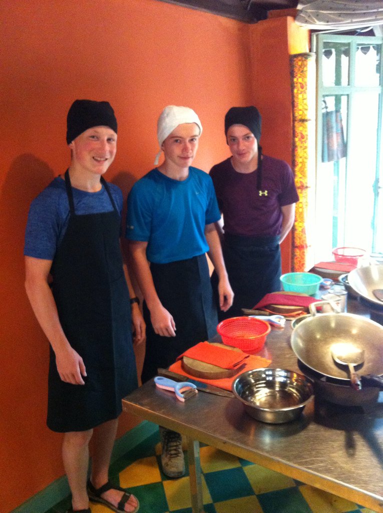 2nd last day and we have mastered Cambodian cooking. Guess what's on the menu when we get back?