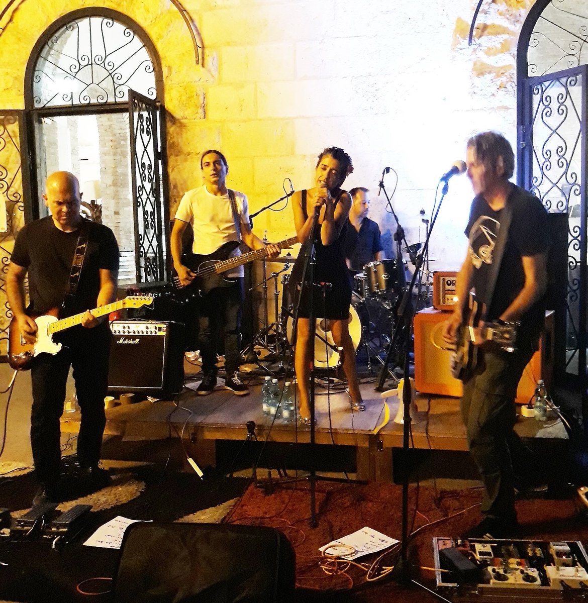 ChiodiBlu's tweet photo. #ChiodiBlu live 26.07.18. Preludio eclissi lunare al Bastione di #Cagliari https://t.co/a4ESLVhyJL