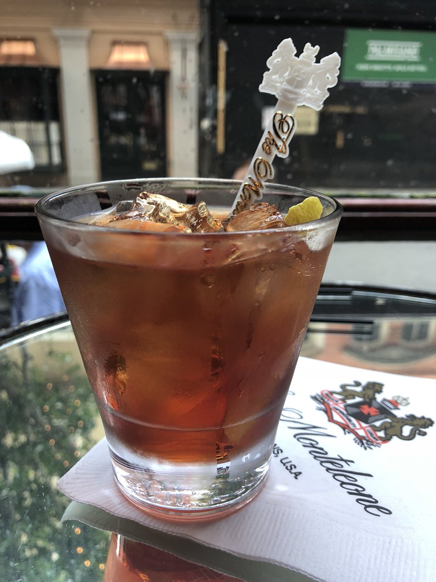 gnkoutsoubos's tweet photo. The #KoutsoubosCocktailHour travels to New Orleans! We are at the @carouselbar Bar At @hotelmonteleone to try their signature cocktail, Vieux Carre. #NoKidsWeekend #NOLA https://t.co/WxTvsKUem2