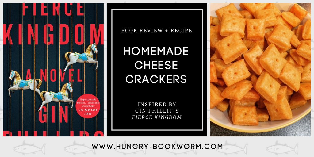 dreammkatcher's tweet photo. I was captivated by @GinPhillips17's novel Fierce Kingdom and couldn't put it down. Lincoln inspired me to make these homemade cheese crackers. Review + recipe on the #hungrybookworm today: https://t.co/noRycV0ZXo https://t.co/djjmxBjcBo