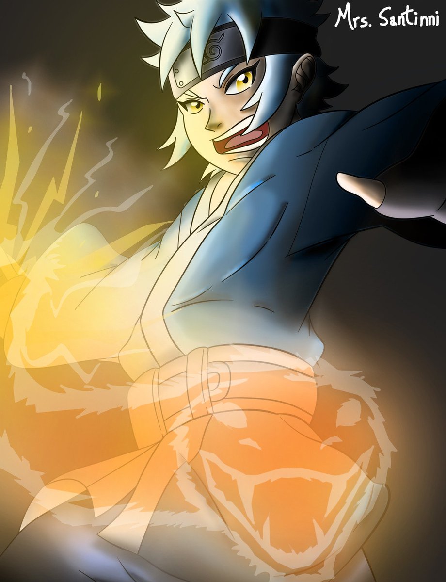 MrsSantinni's tweet photo. Remember that sketch? Its the full - and complete - pic now, for fifth day of Mitsuki Week!
#mitsuki #lightningstyle #raiton #snakelightning https://t.co/yUqGcA98x0