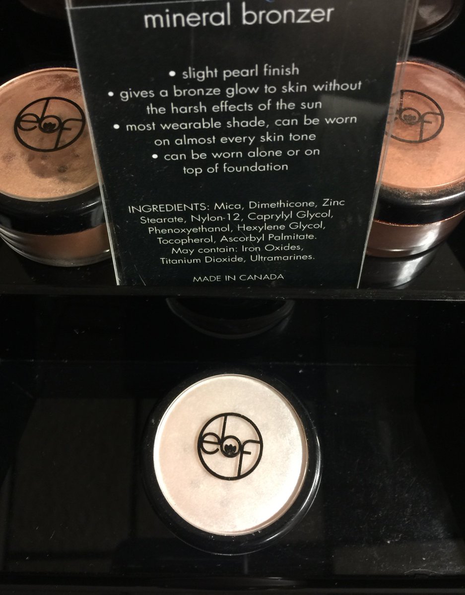 ebfcosmetics's tweet photo. These mineral bronzers will give you that beautiful glow &amp; highlight. If you want your highlight to be POPPIN, this product is for you. Only available at @ebfcosmetics. https://t.co/q2O1m1nR9G