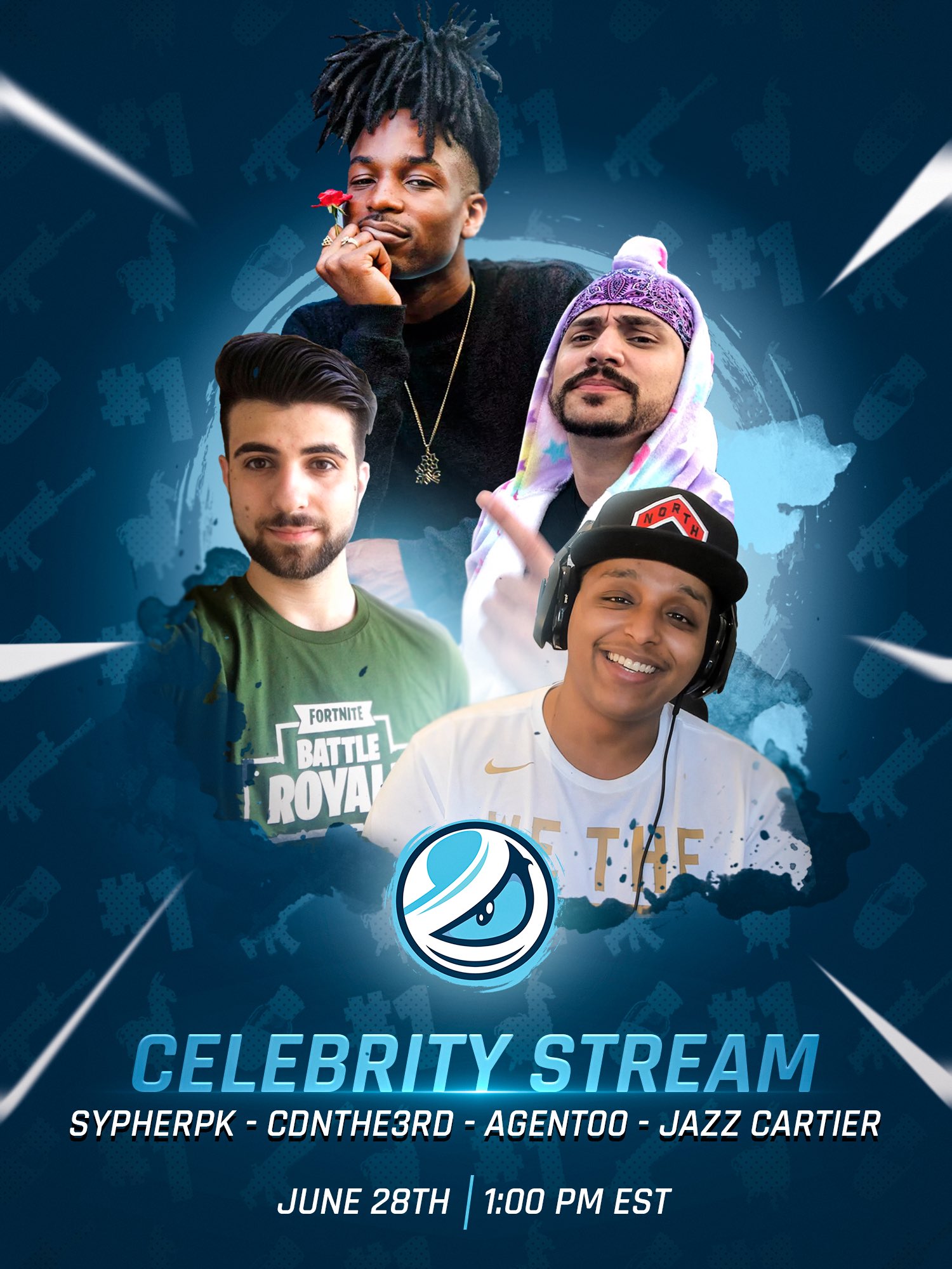 Luminosity Gaming on Twitter "🎙LIVE STREAM JazzCartier is dropping