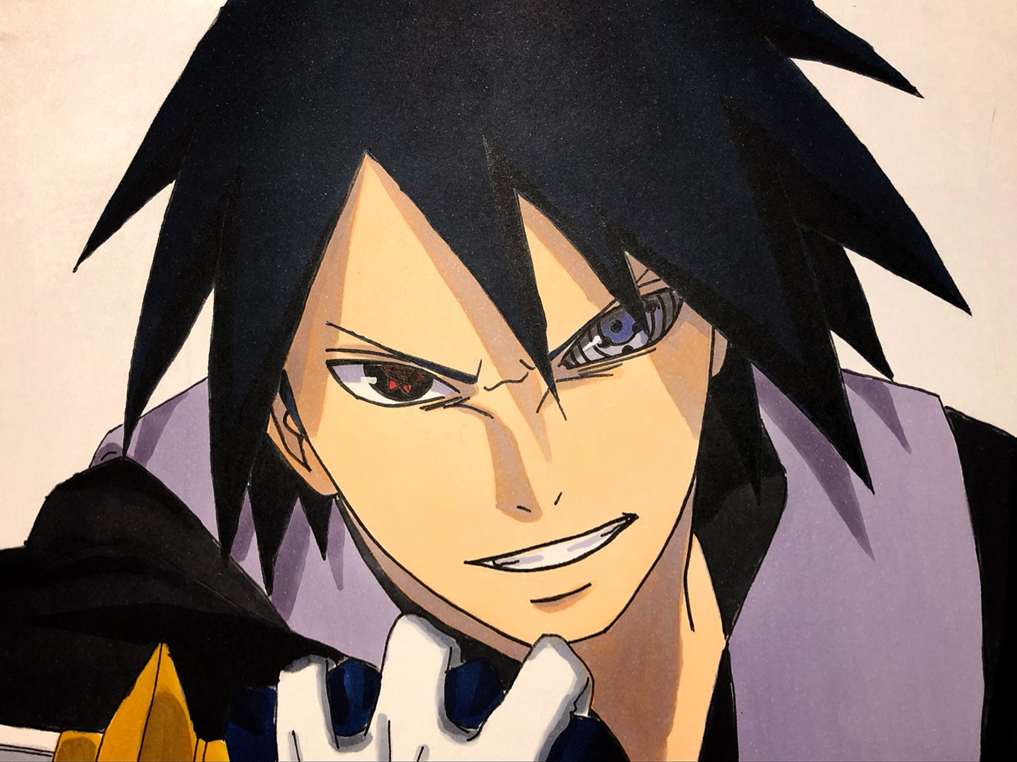 تويتر 竜也 على تويتر サスケを描きました こないだのサスケとナルトヤバかった うちはサスケ ボルトアニメ イラスト好きな人と繋がりたい ナルト好きな人と繋がりたい イラスト T Co Dpphjp0wnn