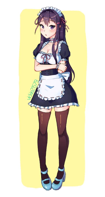 メイドゆり #DDLC #Yuri 