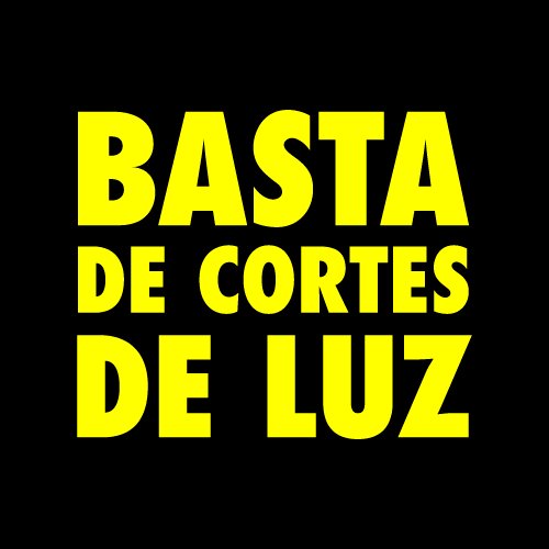 A los de Edesur,edenor....me dirijo a uds x medio de el presente twitt para comunicar mi enojo,hay muchas familias q están sin luz,incluyendo,niños,abuelos y personas enfermas,xfa ningún Argentino se merece este maltrato..,amigos démosle 🔃a este msj, <a href="/edesuroficial/">Edesur Argentina</a>
#BASTA