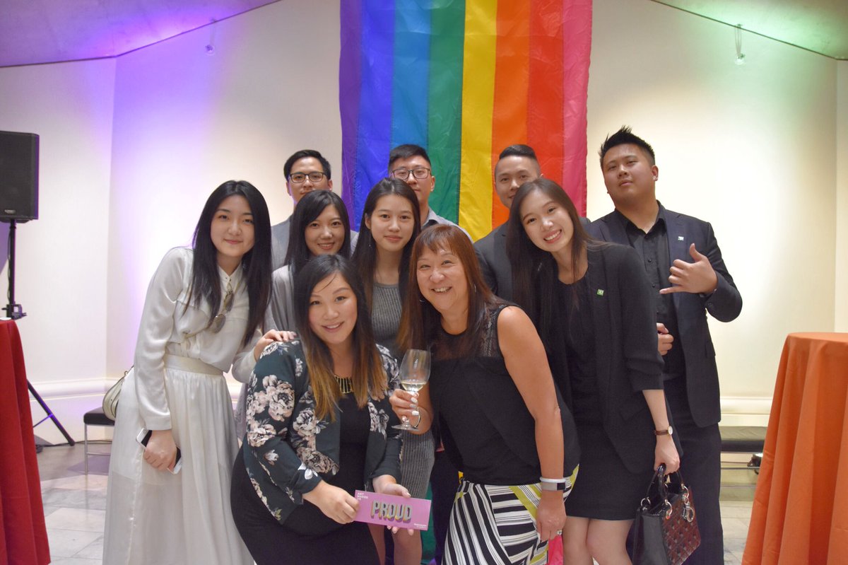 Proud to represent a company that celebrates employee wellness and the evolvement of an inclusive environment for all. <a href="/tdcanadatrust/">tdcanadatrust</a> #loveislove #PrideReception #LGBTQIA2+ #proud