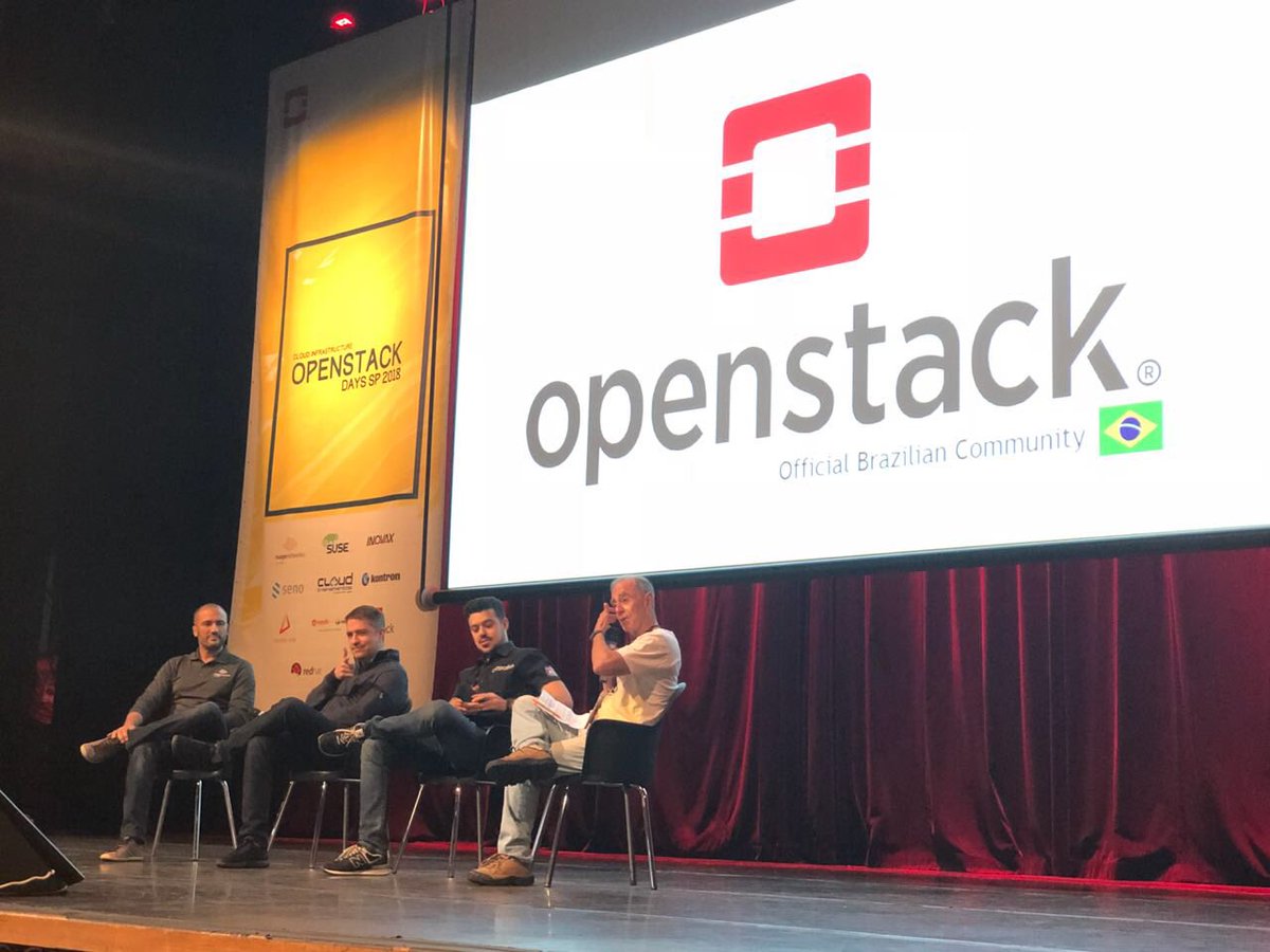 flaborea's tweet photo. Panel on #openstackbr18 . Education, community, security and innovation @vmwarevsan @vmwopensource @VMware @vmwarecloudmgmt @vmware_brazil https://t.co/ti9o5vDsYE