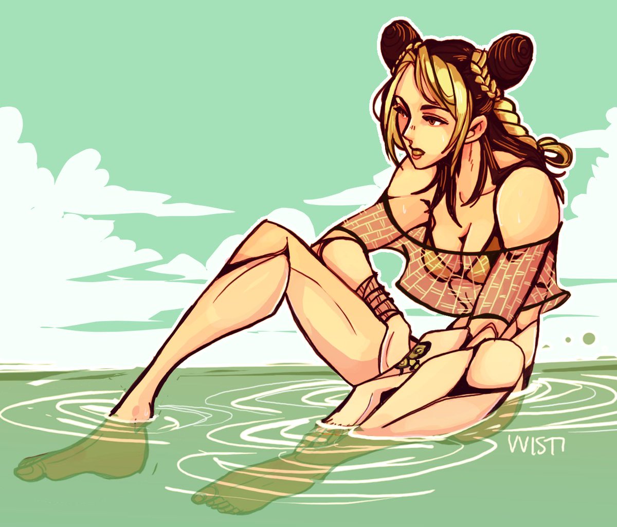 1. Jolyne drawpile doodle. 