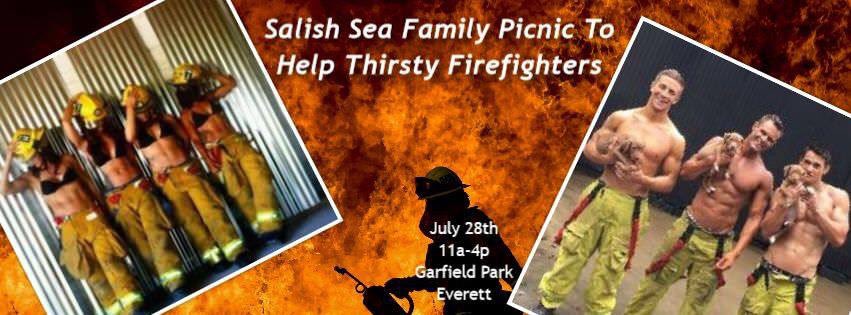 Come join us at Garfield Park in Everett today 11-4. Bring a case of water for donation and a picnic dish to share.
