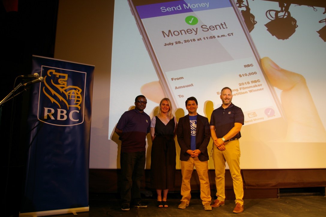 OnScreenMB's tweet image. Big congrats to Erika Ulrich for winning this year's @RBC $10,000 Emerging Filmmakers Competition @GimliFilm #mbfilm !