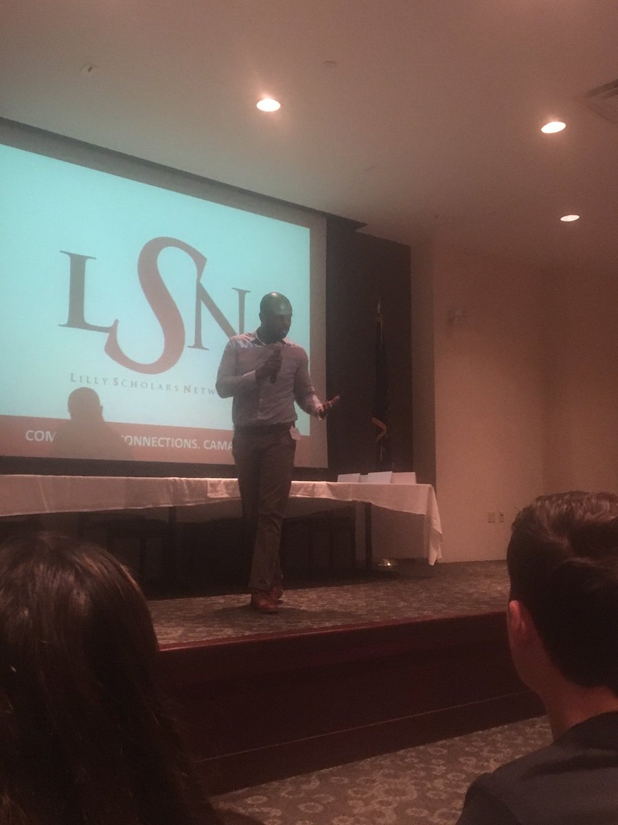 LillyScholars's tweet image. @LexBenjamin_ speaking about infusing our communities and leaving an impact through our actions #INfuseLSN2018