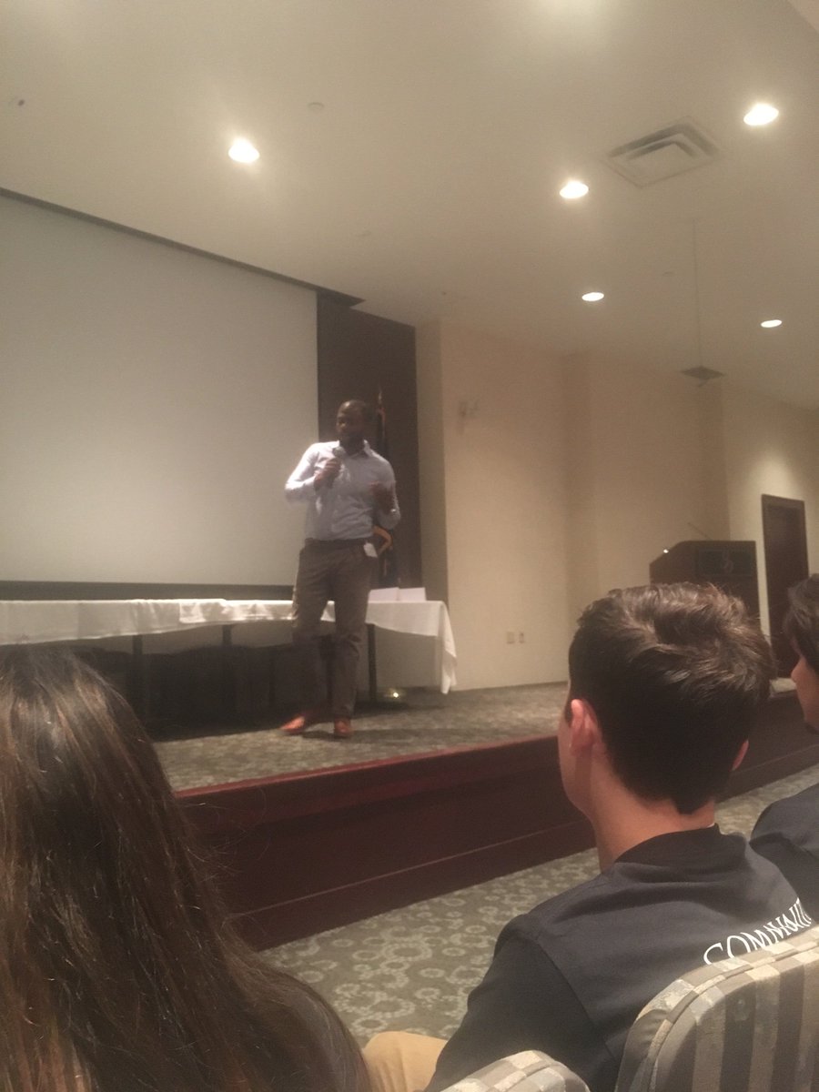 LillyScholars's tweet image. @LexBenjamin_ speaking about infusing our communities and leaving an impact through our actions #INfuseLSN2018