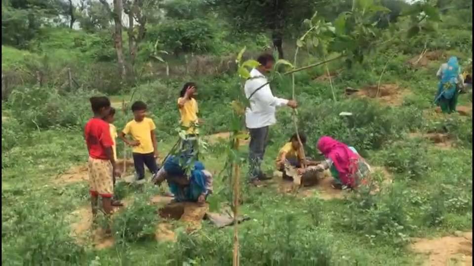 dhyanfoundation's tweet photo. #NurtureATree
Our kids from #AnandVidyalaya along with our volunteers with the help of #forest department planted #trees native to the #aravallis near #gurgaon(haryana) like barkad, #neem, peepal, jamun , gulhar & many more.
#RevivetheAravallis #PlantTrees #SaveForestsSavelives https://t.co/JhesyVB7A1
