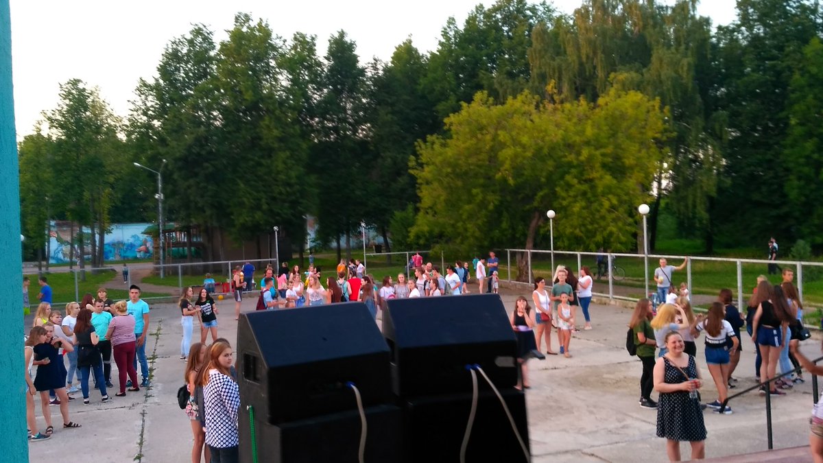 #Тейково #МГЕР дискотека летний сад