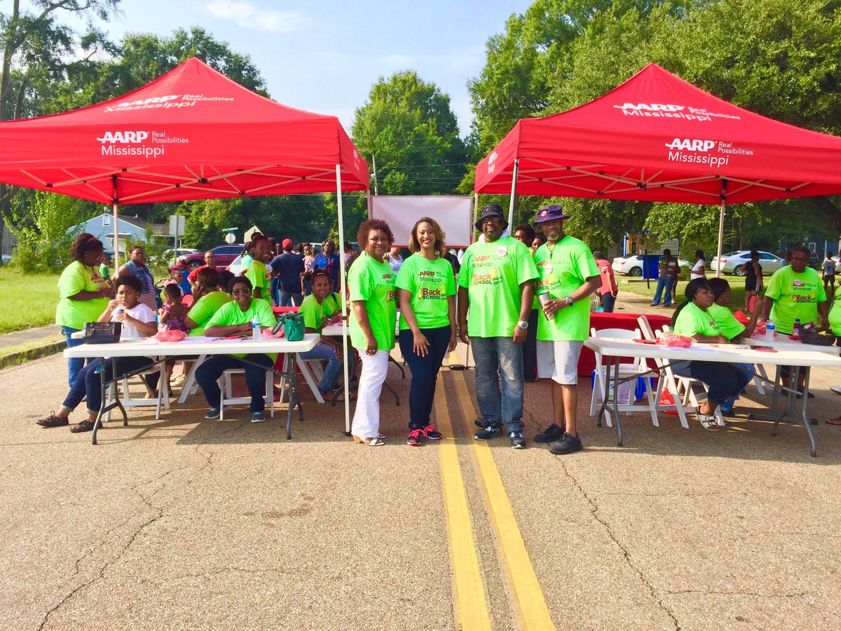 Aarp Mississippi On Twitter Our Back To School Block Party