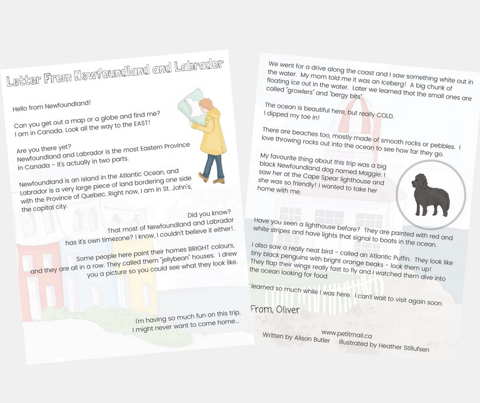 petit_mail's tweet photo. Send fun snail mail to that special child in your life - Letter From Newfoundland and Labrador 
https://t.co/AKOSjt8oxM https://t.co/A0lTQUK0dD