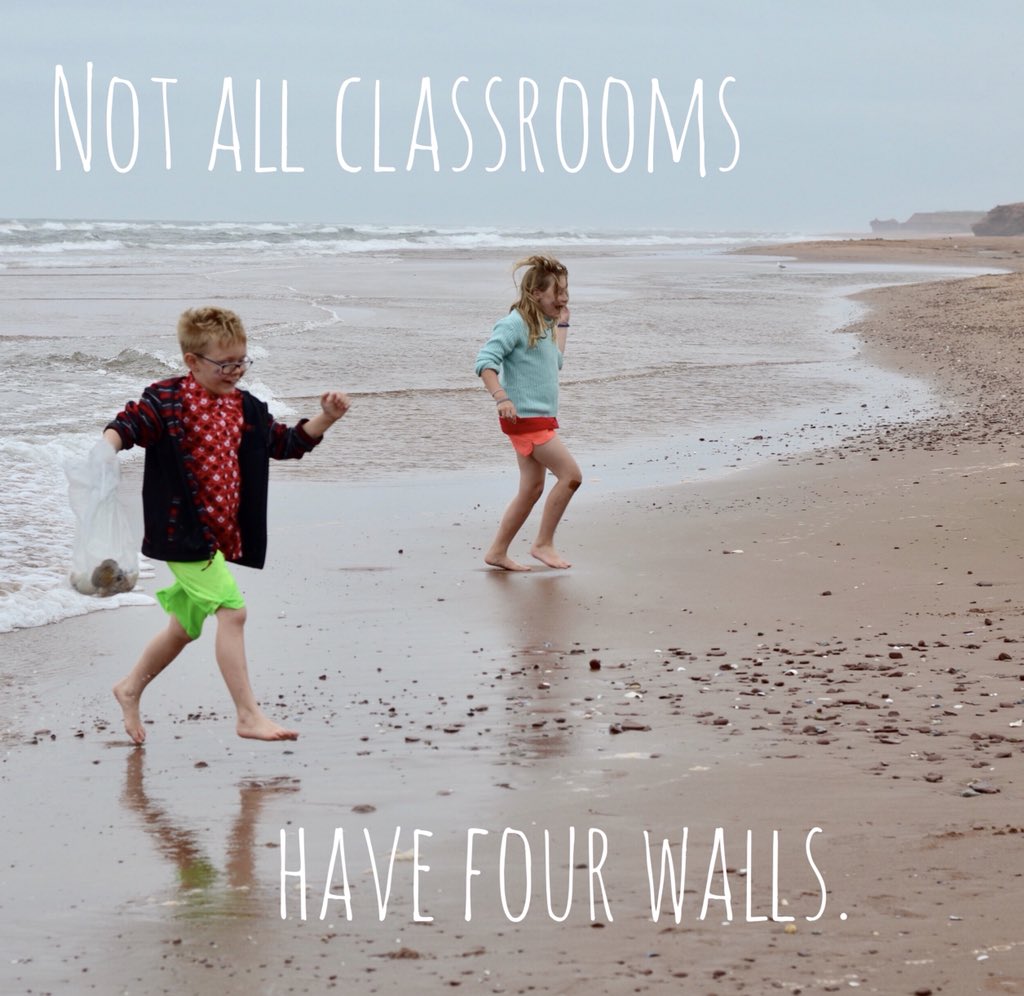 Definitely one of my favourite sayings. Whether your family explores locally or travels around the world, there is so much you can learn together by stepping outside and going on an adventure! ✌️<a href="/twinshores/">Twin Shores</a>