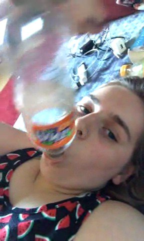 Thread of @acciosweetener biting stuff