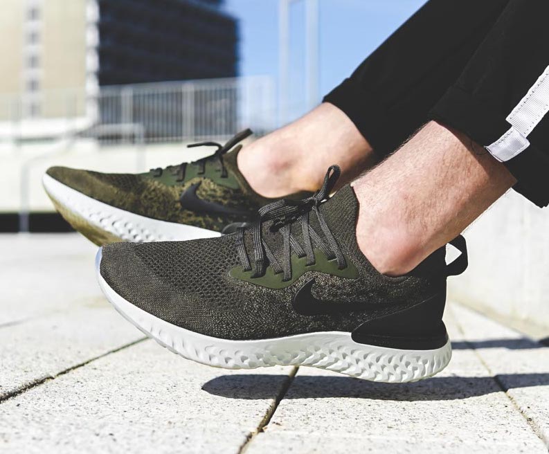 nike epic react cargo khaki