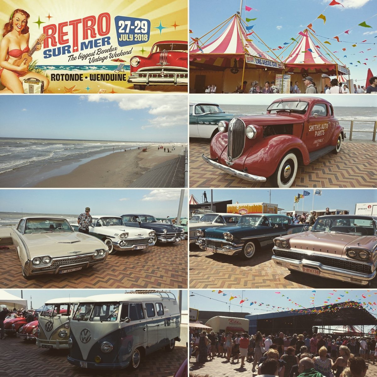 vborghans's tweet photo. Great, sunny but windy day @ Retro Sur Mer #wenduine https://t.co/clGp22QWkw