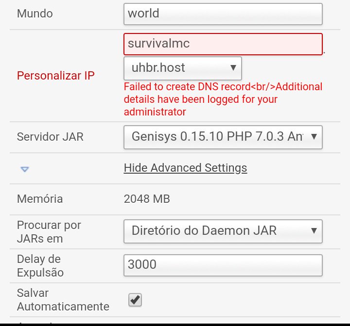 Alguém sabe arrumar o negócio do IP? Chama DM.
<a href="/UltraHostBR/">UltraHostBR</a>