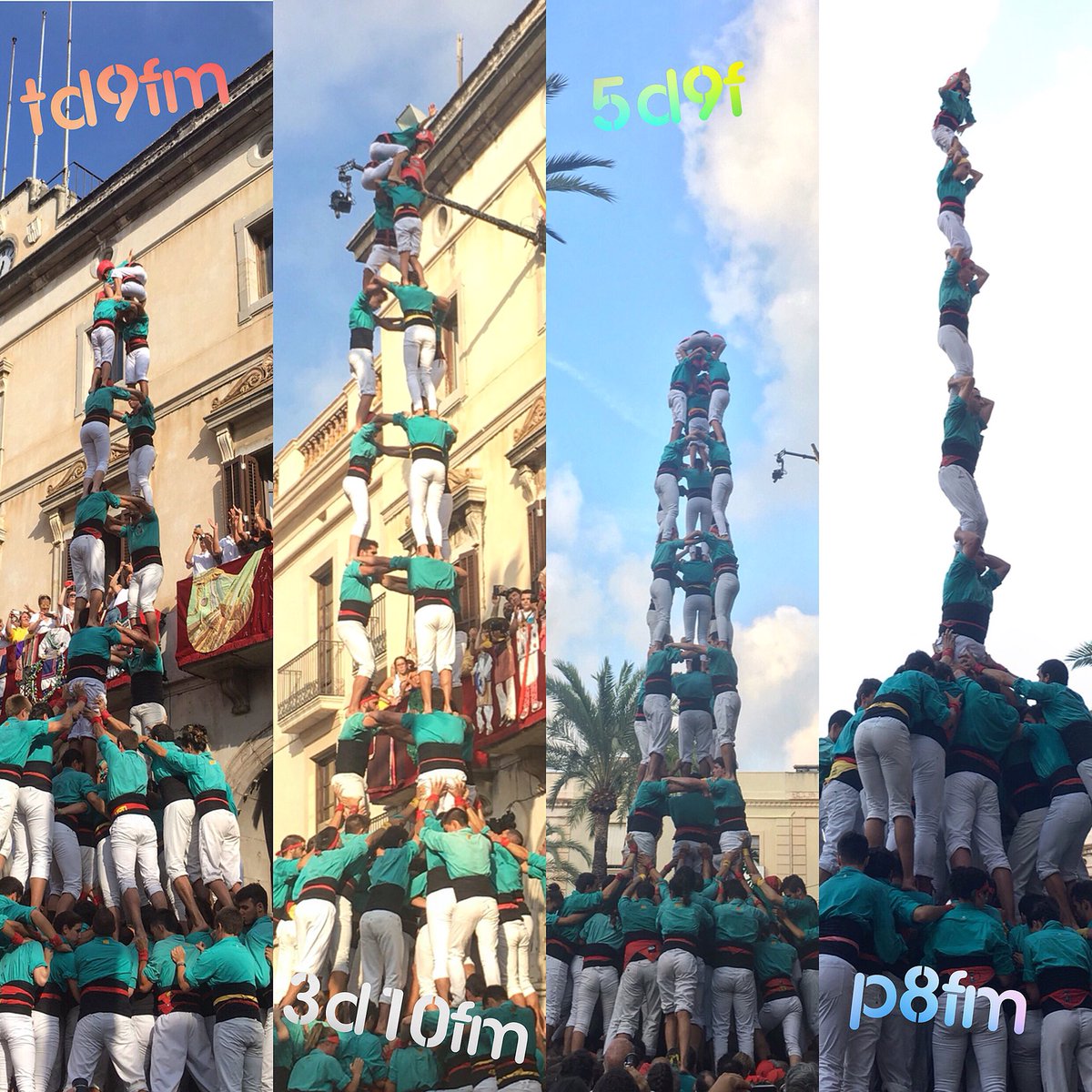 lsoler91's tweet photo. I tot descarregat! 👏🏼👏🏼 Quina gran diada! 👍🏼 @Verds #100td9f #3de10 #5d9f #p8fm #vilanovade10 #castellersdevilafranca #humantowers #elsmillors #summermoments #gaudint https://t.co/UJQUxgcMo1