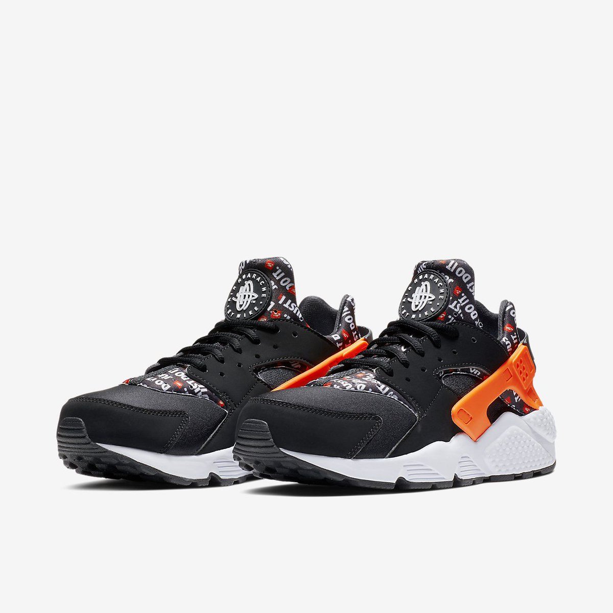 air huarache run just do it pack black